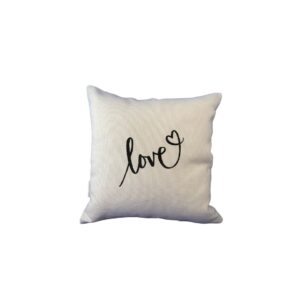 Love Throw Pillow Cover